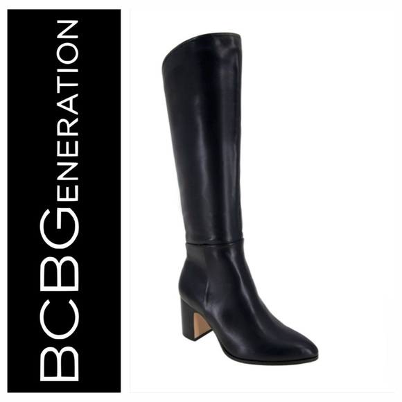 BCBGeneration Women's Sedi Tall Knee-High Boots, Black, size 5M - Picture 1 of 9